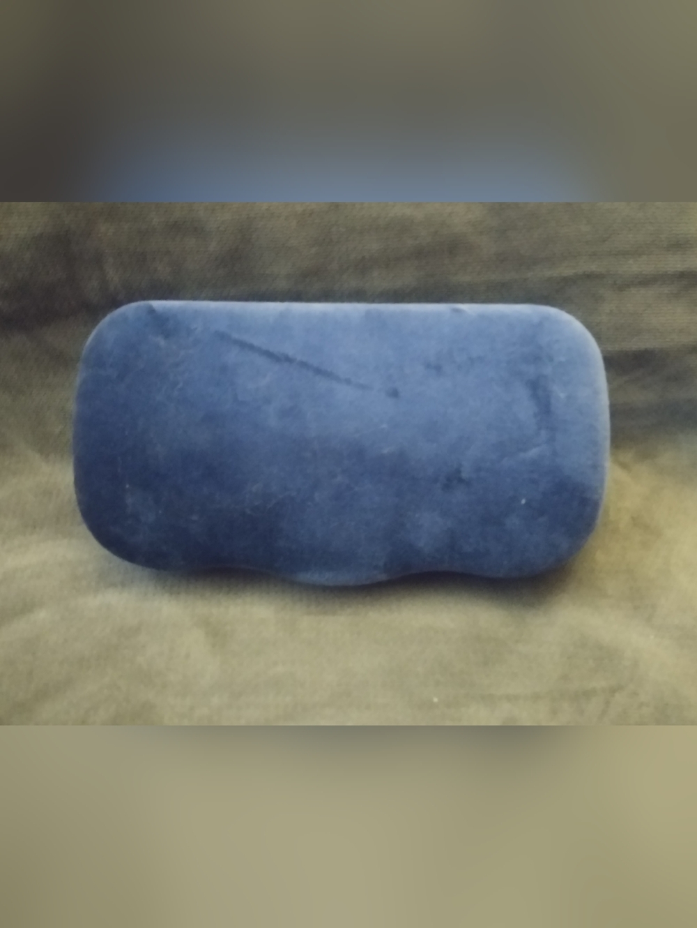 Gucci Navy Velvet Eyeglass Case